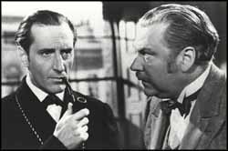 Basil Ratbone (Holmes) i Nigel Bruce (Watson)
